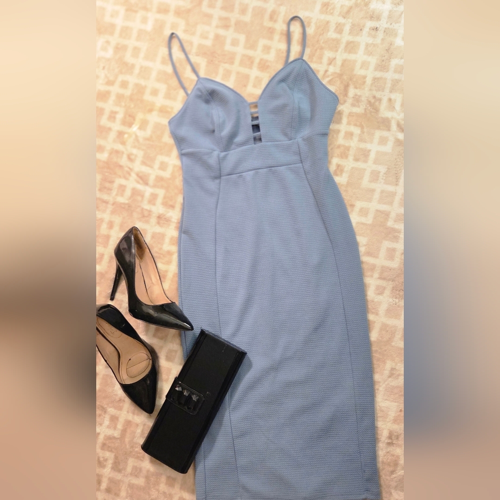 Chesley Light Blue Knit Fabric